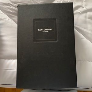 Saint Laurent white sneakers